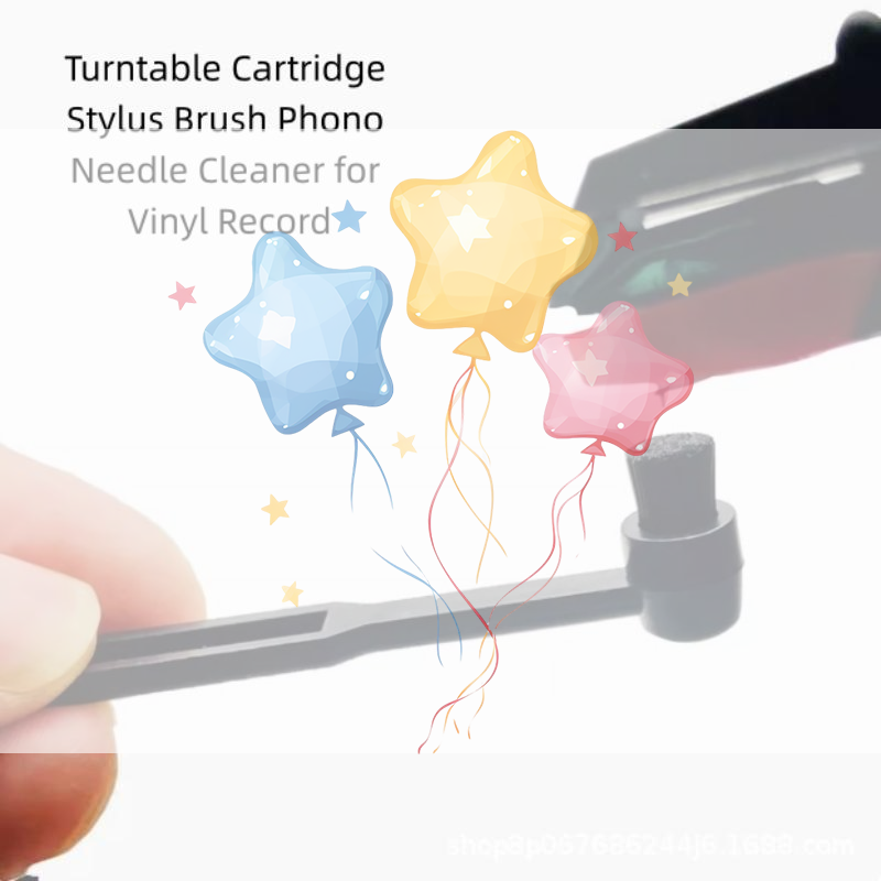 1pcs Turntable Stylus Brush Fo - огляд і ціна Vinyl Record Cleaner