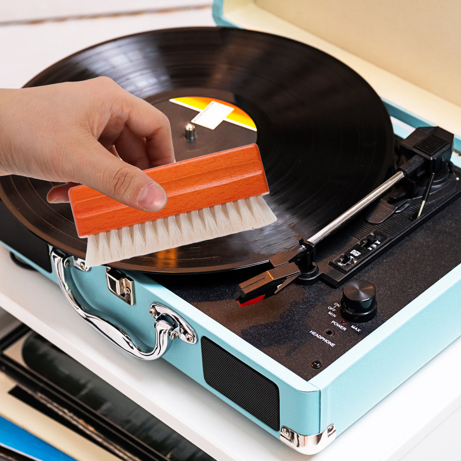 2Pcs Vinyl Record Cleaner Brus - огляд і ціна Vinyl Record Cleaner