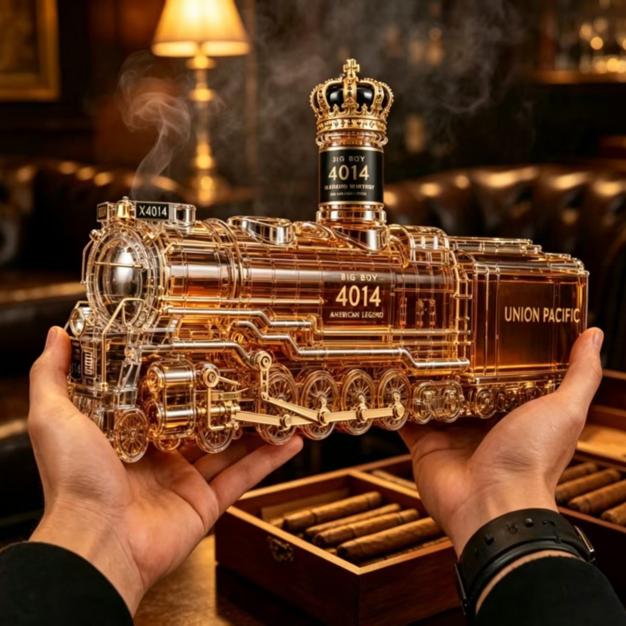 Vintage Steam Train Whiskey De - огляд і ціна Vintage Collectible Liquor Bottles