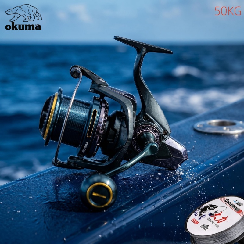 OKUMA All-metal Spinning Reel  - огляд і ціна Developing Tank Reel