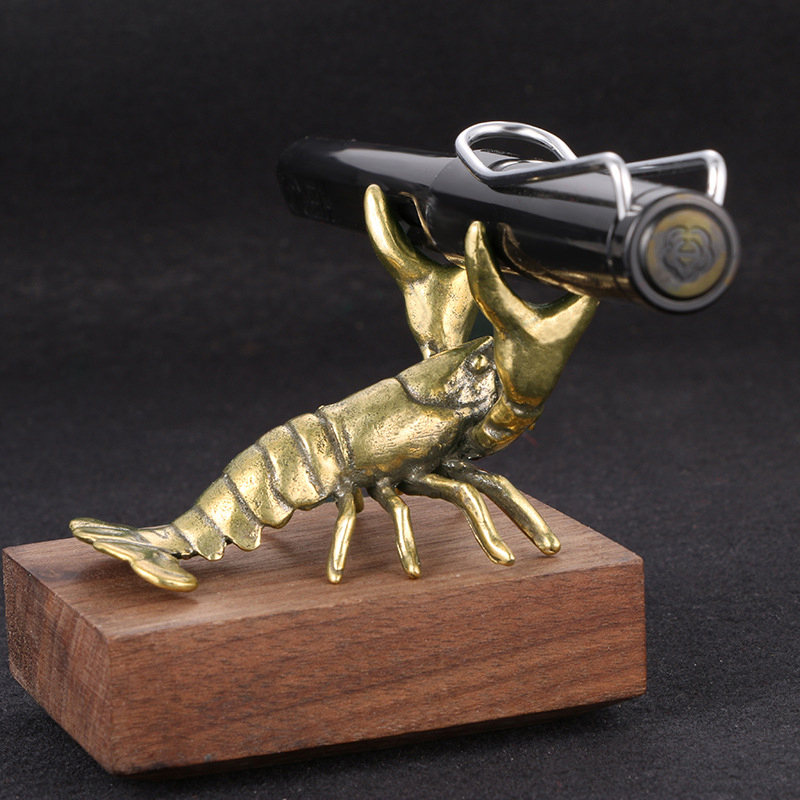 【New】Solid Brass Crayfish Orna - огляд і ціна Vintage Collectible Pens