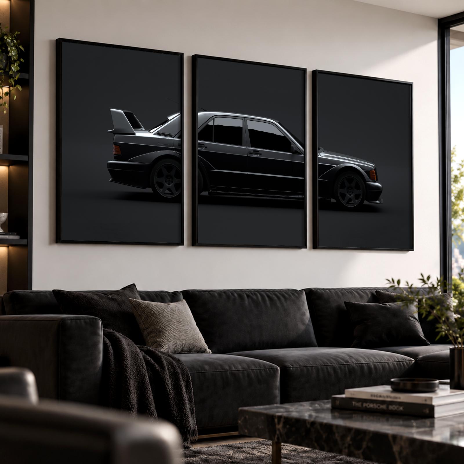 Vintage Sports Cars 190E Paint - огляд і ціна Vintage Collectible Posters