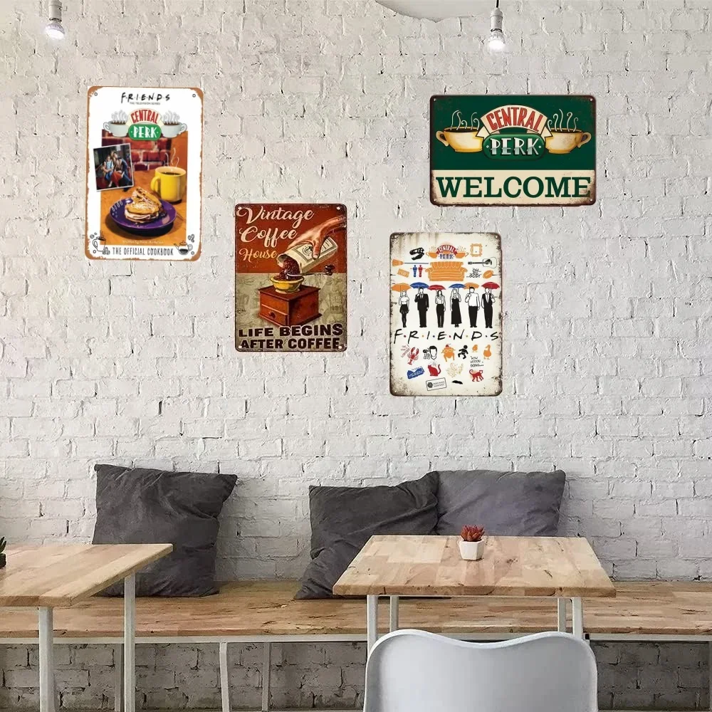 Welcome Central Perk Friend Me - огляд і ціна Vintage Collectible Plates